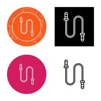 Jumping Rope Vector Icon