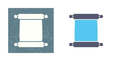 Scroll of Paper Vector Icon