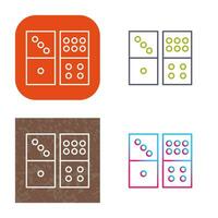 Domino Game Vector Icon