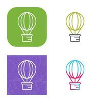 Hot Air Balloon Vector Icon