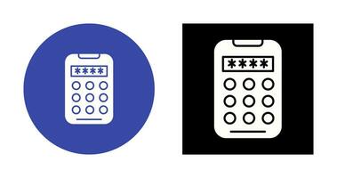 Pin Code Vector Icon