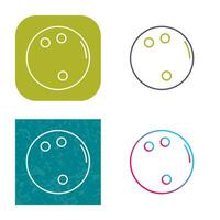 Bowling Ball Vector Icon