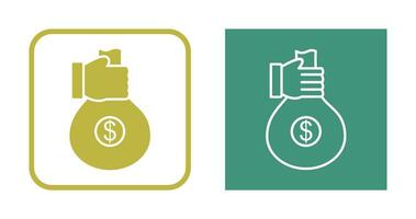 Unique Money Sharing Vector Icon