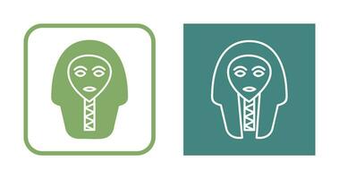 Egyptian Face Vector Icon