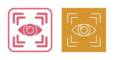 Eye Scan Vector Icon