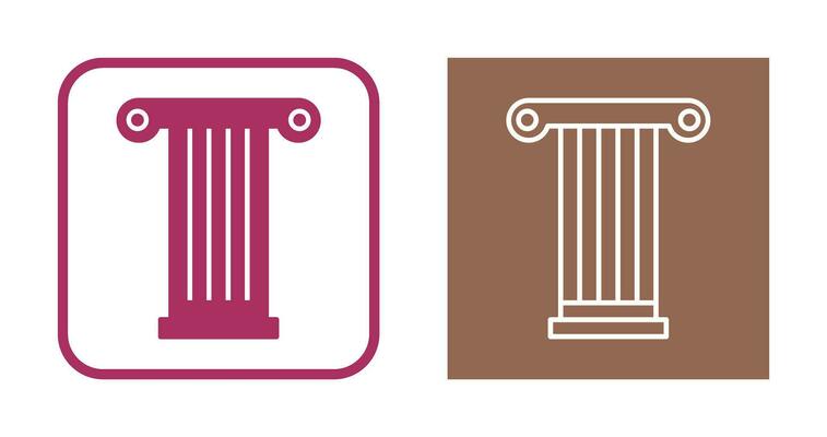Pillar Vector Icon