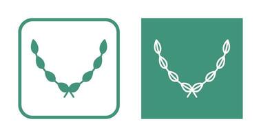 Leaves Wreath Vector Icon