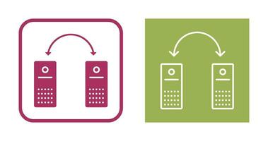 Unique Connected Systems Vector Icon
