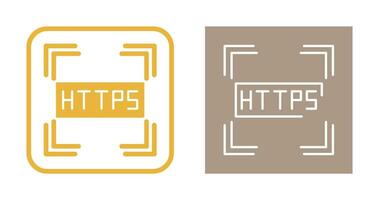 icono de vector de https