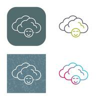 Cloudy Vector Icon