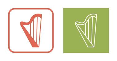 Harp Vector Icon