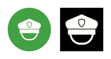 Police Hat Vector Icon