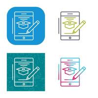 Online Course Vector Icon