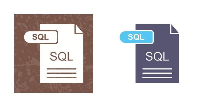 SQL Vector Icon