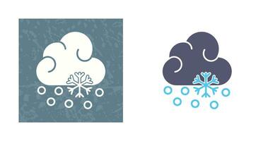 Snow Fall Vector Icon