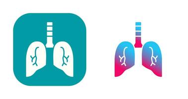 Lung Vector Icon