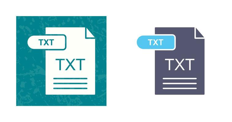 TXT Vector Icon