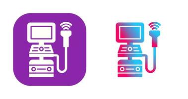 Ultrasound Machine Vector Icon