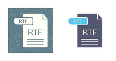 RTF Vector Icon