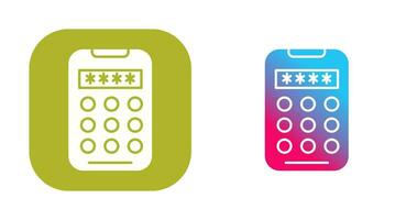 Pin Code Vector Icon