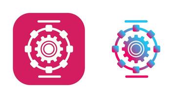 Automated Process Vector Icon