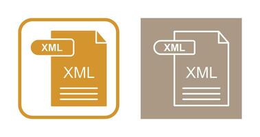 XML Vector Icon