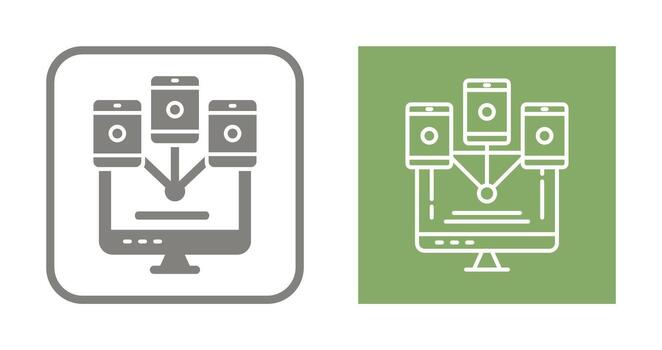 Computer Networks Vector Icon
