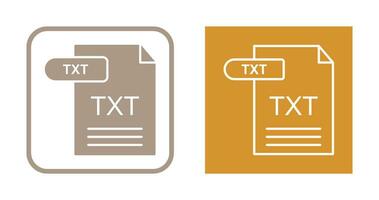 TXT Vector Icon