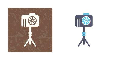 Unique Camera Stand Vector Icon