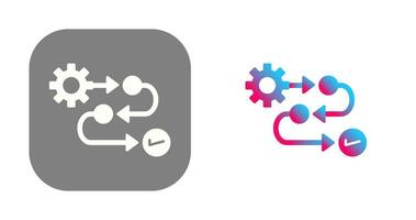 Process Vector Icon