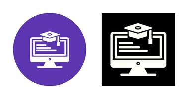 Online Learning Vector Icon