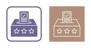 Ballot Vector Icon