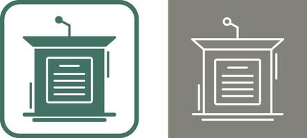 Podium Vector Icon