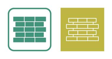 Unique Bricks Vector Icon