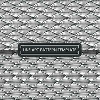 3d style line pattern background fabric vector design