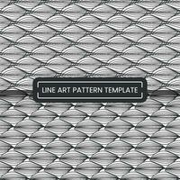 3d style line pattern background fabric vector design