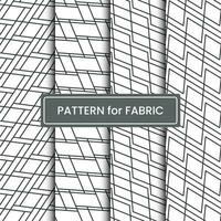 Seamless pattern design for formal fabric cloth vector