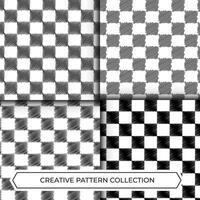 Tils pattern line art rectangle shapes vector