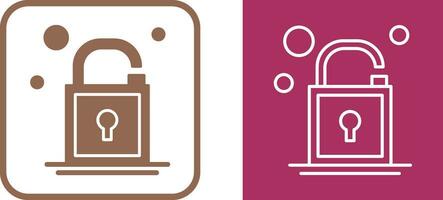 Open Lock Vector Icon