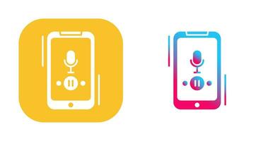 Voice Record Vector Icon