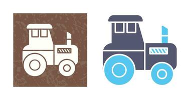 icono de vector de tractor