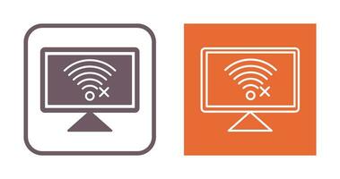 Disconnected Network Vector Icon