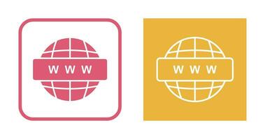 World Wide Web Vector Icon