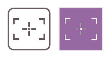 Unique Focus Vector Icon