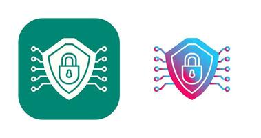 Cyber Security Vector Icon