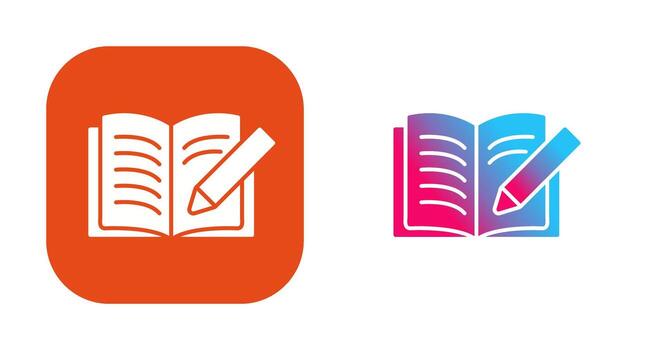 escribir icono vectorial vector