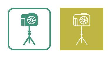 Unique Camera Stand Vector Icon