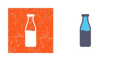 Milk Bottle Vector Icon