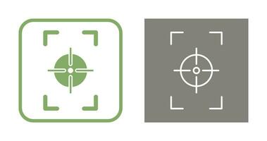 Unique Focus Vertical Vector Icon