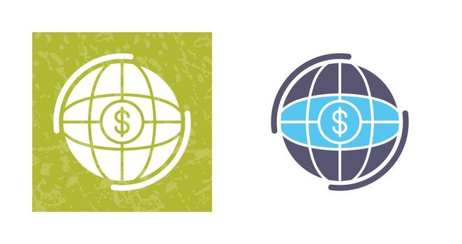 icono de vector de globo